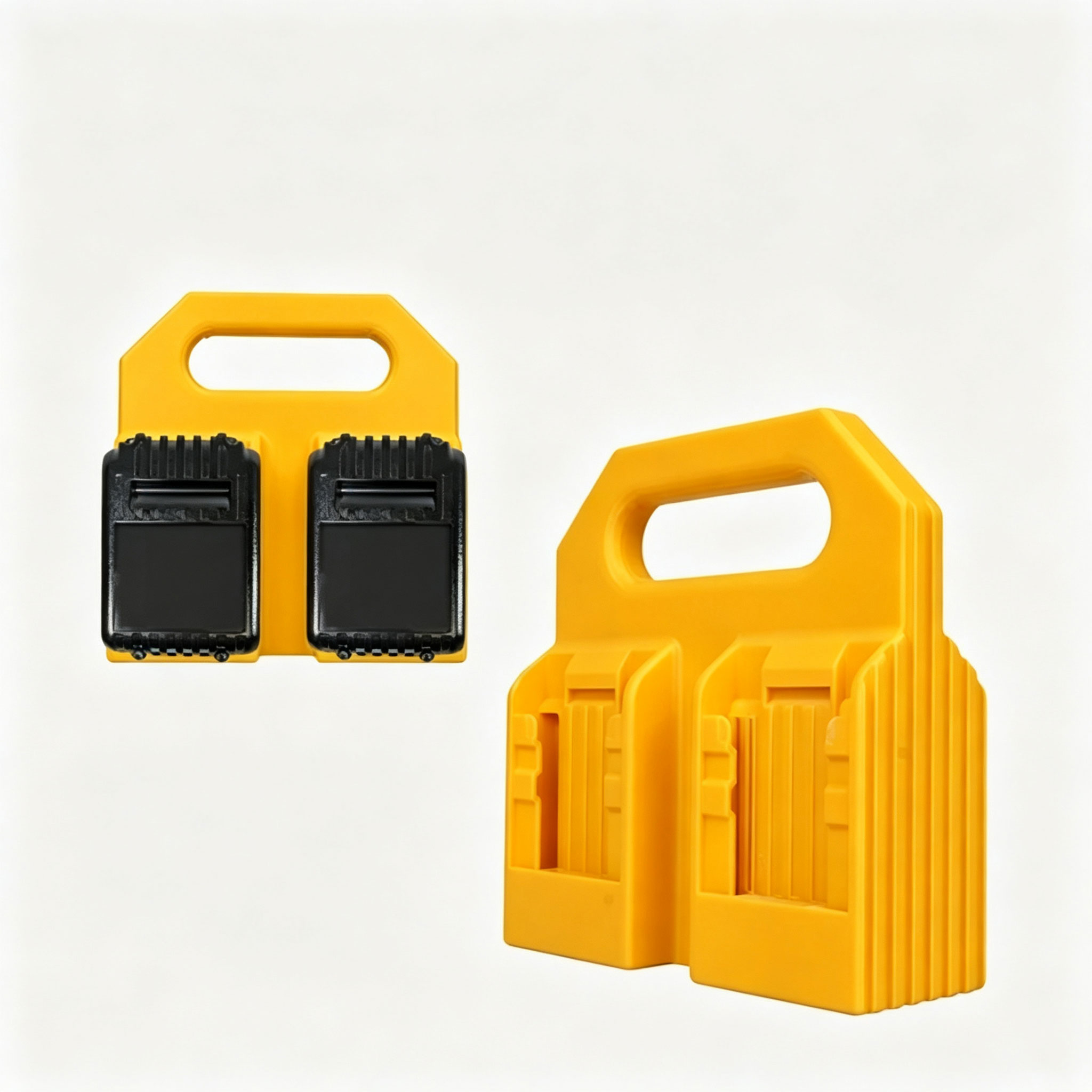 Workshop Electric Tools - 4-Pack Tempat Penyimpanan Baterai Kompatibel dengan