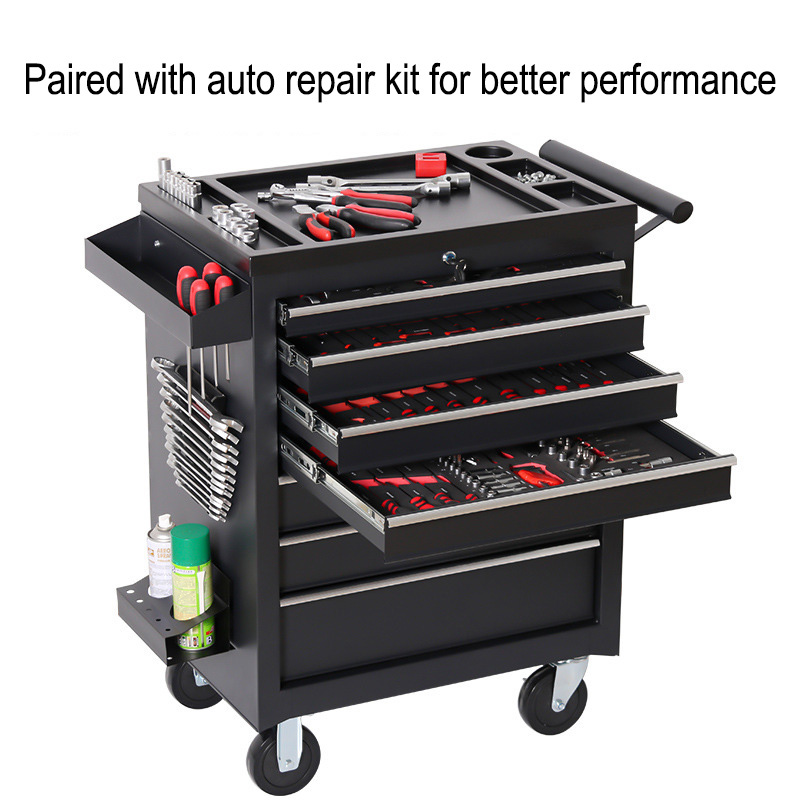 Workshop Tools Box - Troli Kotak Perkakas 5 Laci Multifungsi