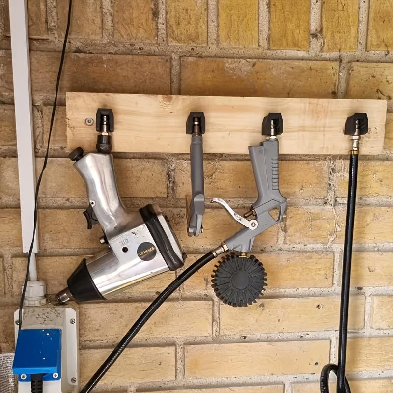 Workshop Tools Hanger - 4Pcs Set Penyangga Alat Pneumatik Dinding,