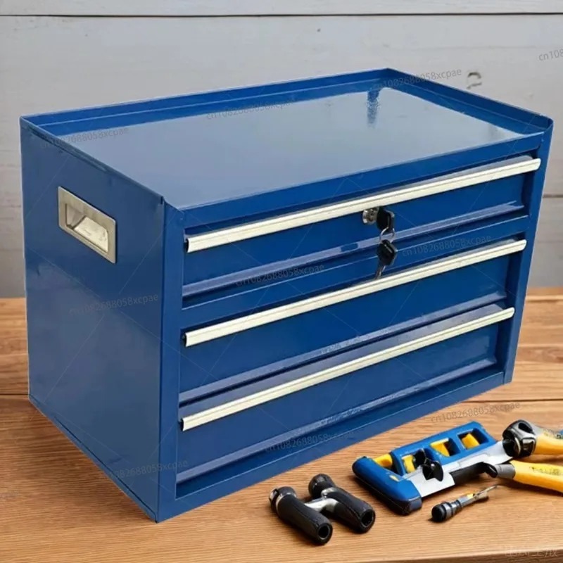 Kotak Peralatan Desktop, Lemar - Workshop Tools Box ulasan dan harga