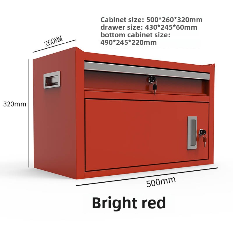Kotak Peralatan Desktop, Lemar - Workshop Tools Box ulasan dan harga
