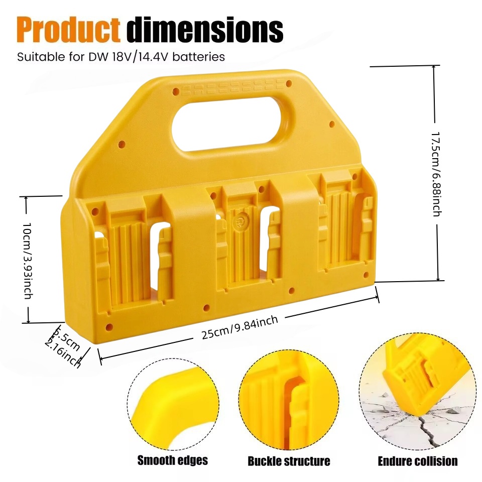 Tempat Penyimpanan Baterai Dew - Workshop Electric Tools ulasan dan harga