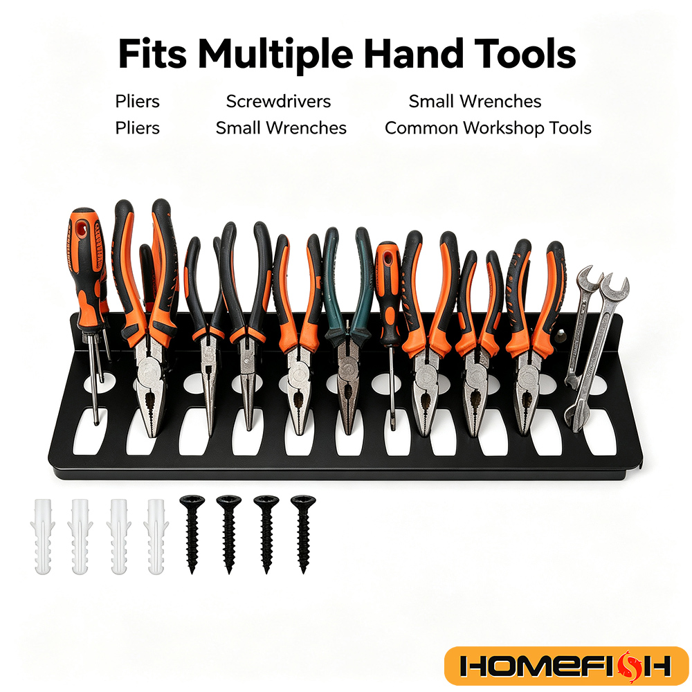 Rak Penyimpanan Perkakas Dindi - Workshop Tools Hanger ulasan dan harga