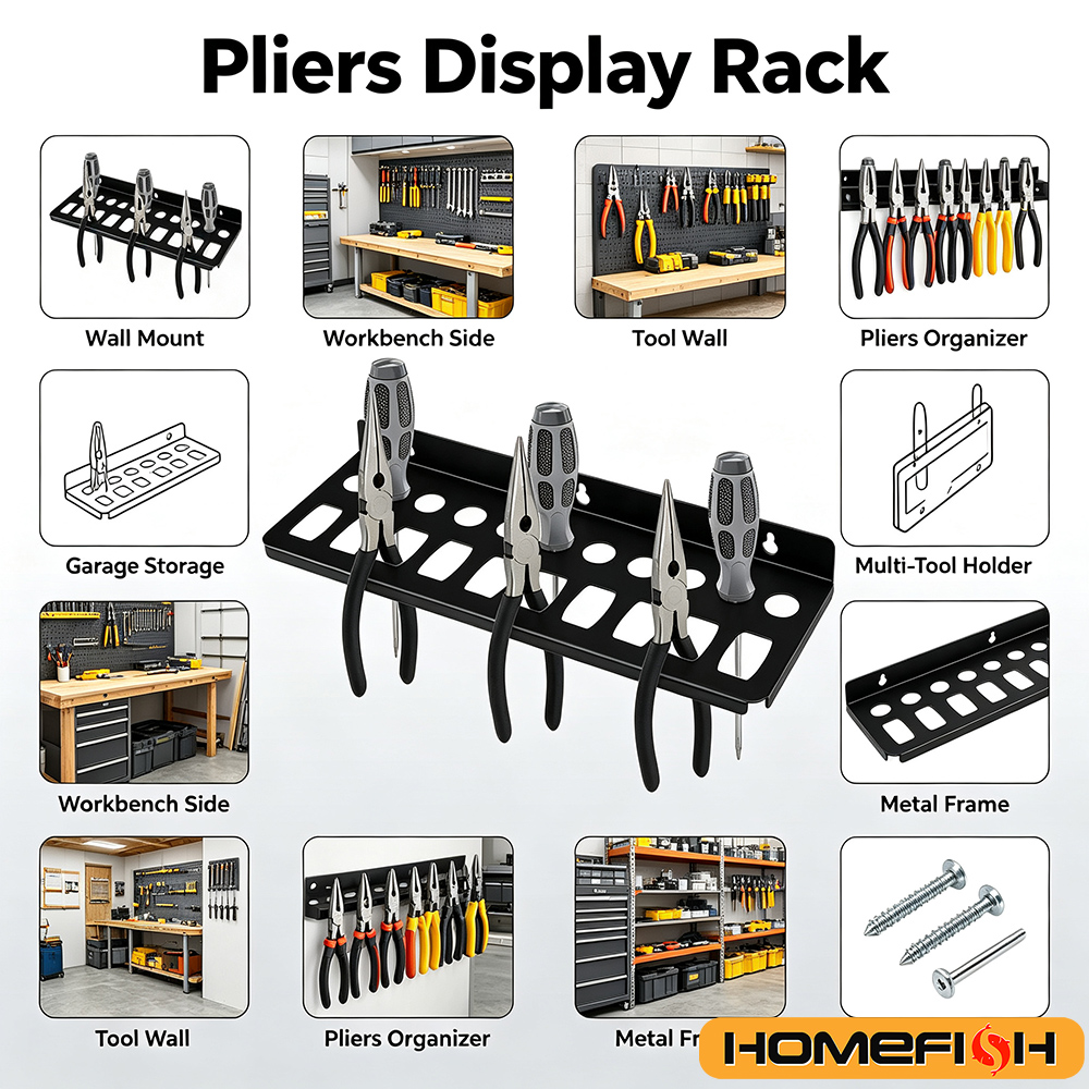 Rak Penyimpanan Perkakas Dindi - Workshop Tools Hanger ulasan dan harga