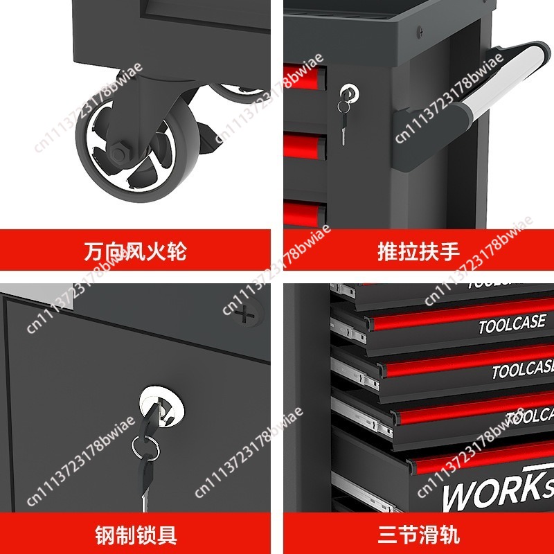 Troli alat perbaikan mobil tug - Workshop Tools Box ulasan dan harga