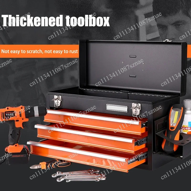 Kotak Penyimpanan Alat Portabe - Workshop Tools Box ulasan dan harga
